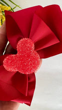 Carregar imagem no visualizador da galeria, Laço Arco Íris - Vermelho Mickey
